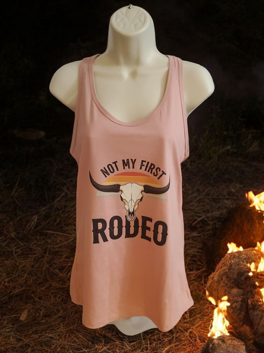 Not My First Rodeo Woman's T-shirt/Tank Top